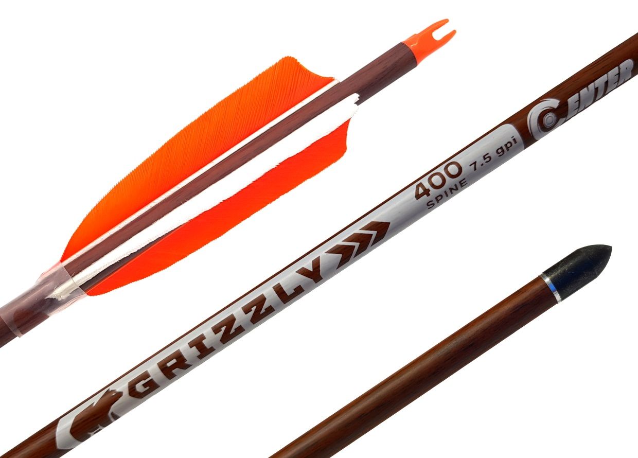 Стрела лучная карбон Grizzly традиция
