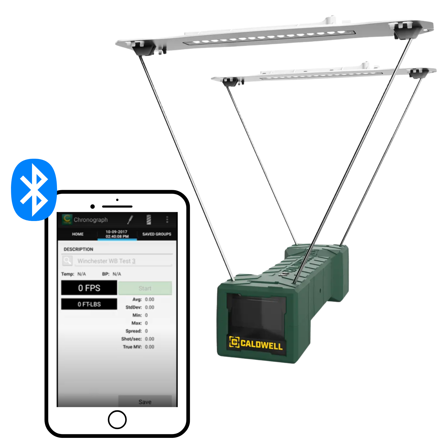 Хронограф Caldwell Ballistic Precision 2.0 c Bluetooth
