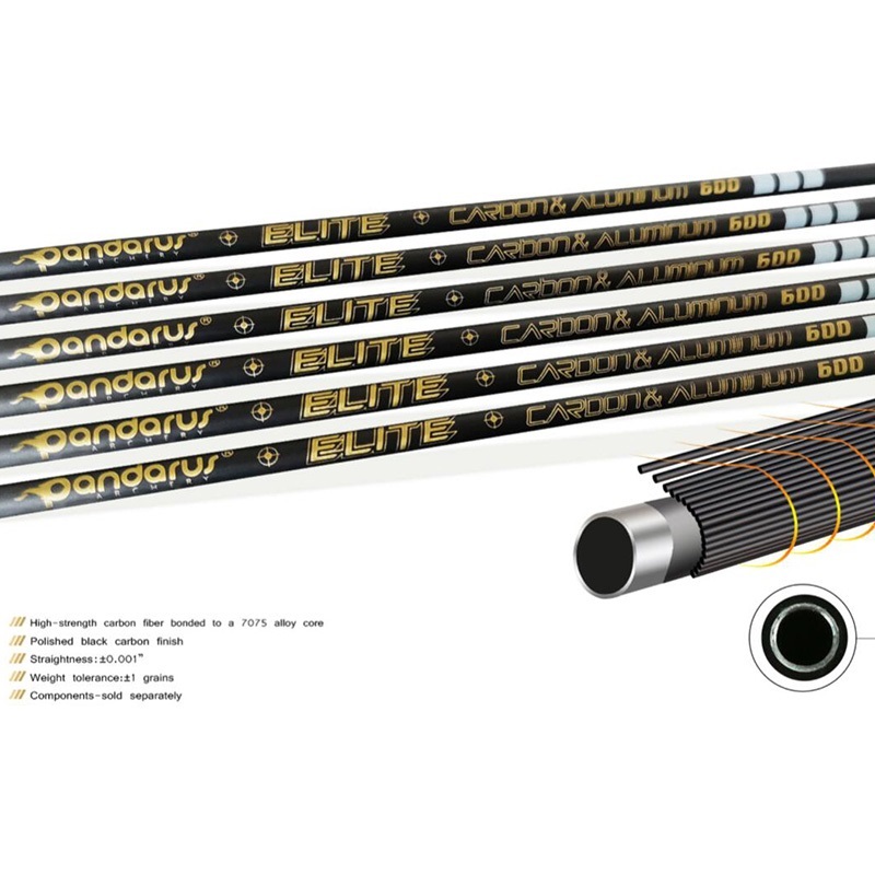 фото Трубка стрелы Pandarus X10 ELITE  Parallel Shaft 12 шт (карбон-алюминий) Трубка стрелы Pandarus X10 ELITE  Parallel Shaft 12 шт (карбон-алюминий)
