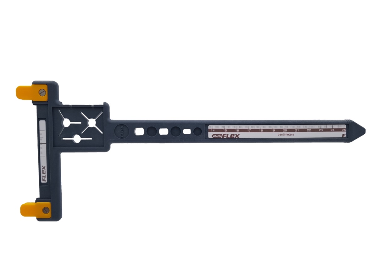 Линейка-мультитул лучная Flex Archery Gray