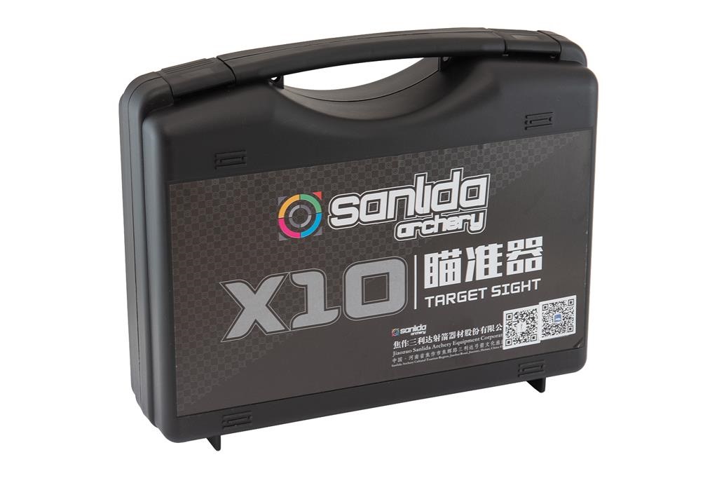 Спортивный прицел для блочного лука Sanlida Carbon X10 6" v3
