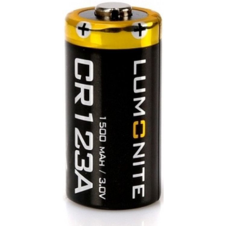 фото Батарея Lumonite CR123A 1500 mAh Батарея Lumonite CR123A 1500 mAh