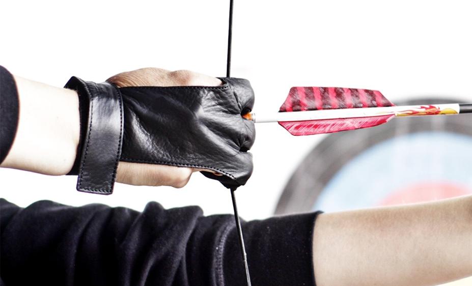 Напальчник традиционный (черн кожа) M