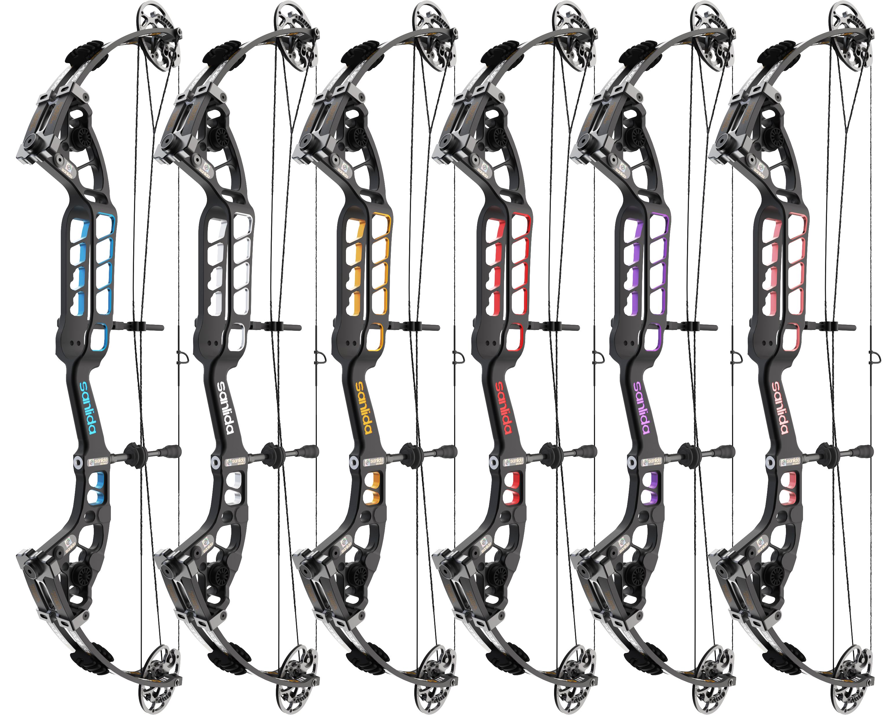 Спортивный блочный лук Sanlida Hero X10 III ver 3.0 37'' KIT