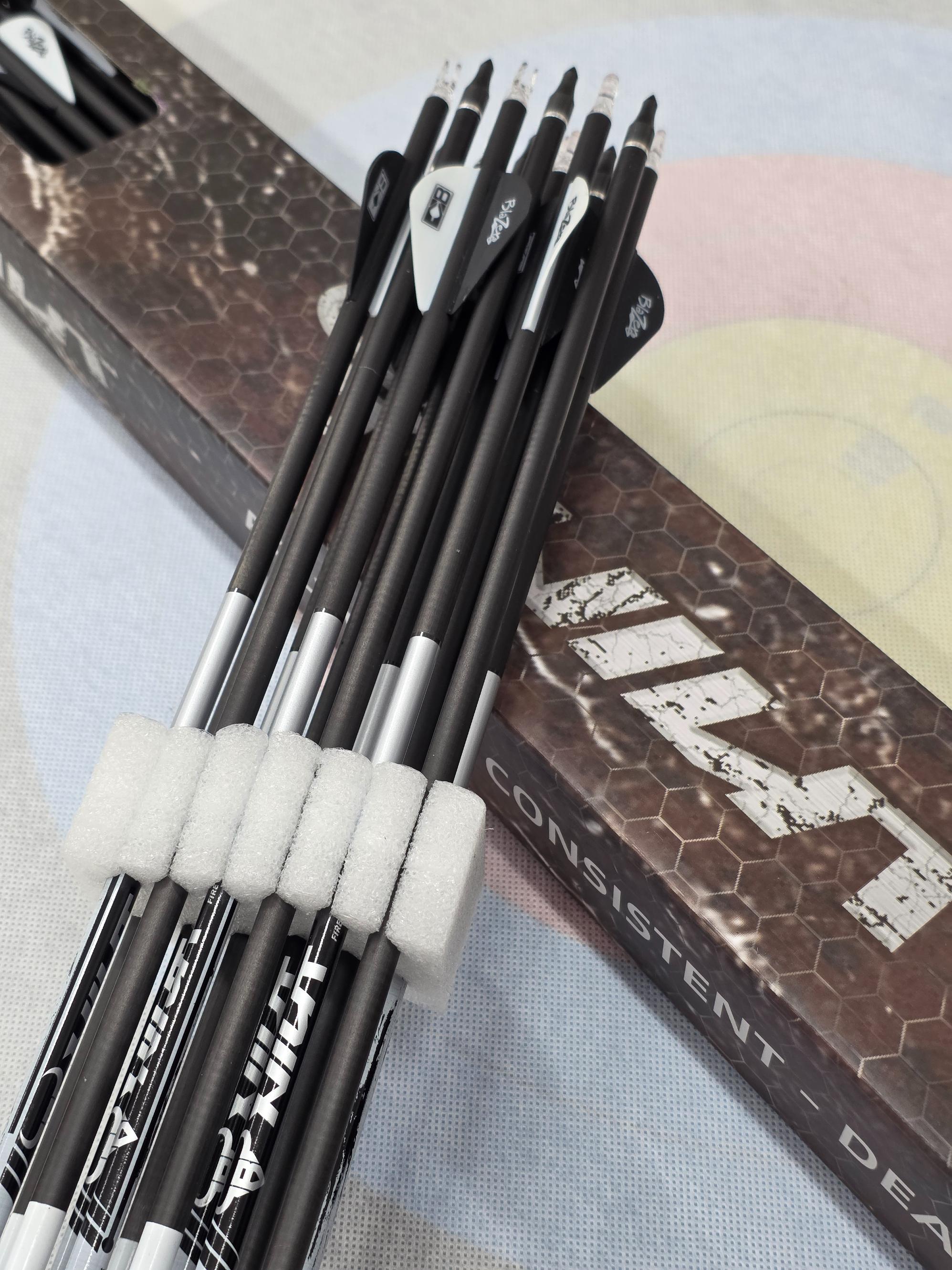 фото Стрела лучная карбоновая Niut Ice Hunter 12 шт Стрела лучная карбоновая Niut Ice Hunter 12 шт