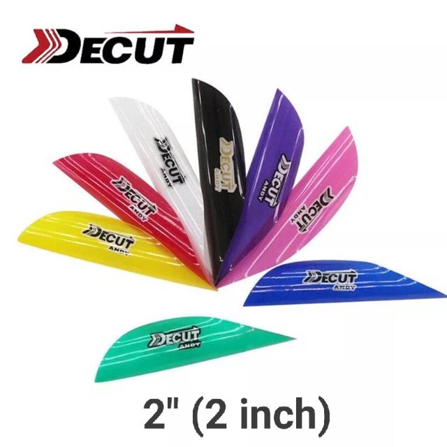 фото Оперение Decut SPIN VANES ANDY-M RH размер 2" 50штук Оперение Decut SPIN VANES ANDY-M RH размер 2" 50штук