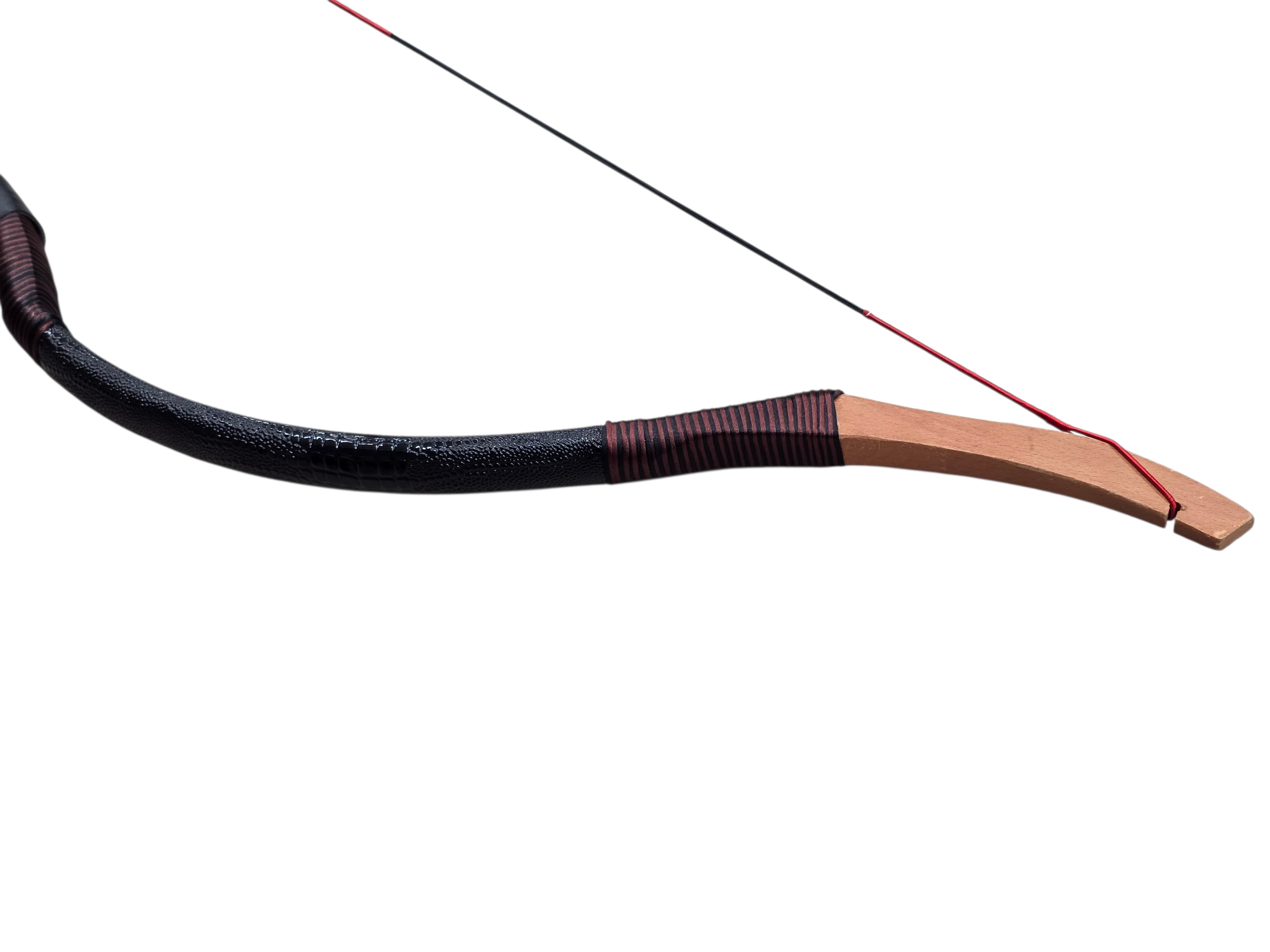 Традиционный монгольский лук Чингис Черный 40 фунтов