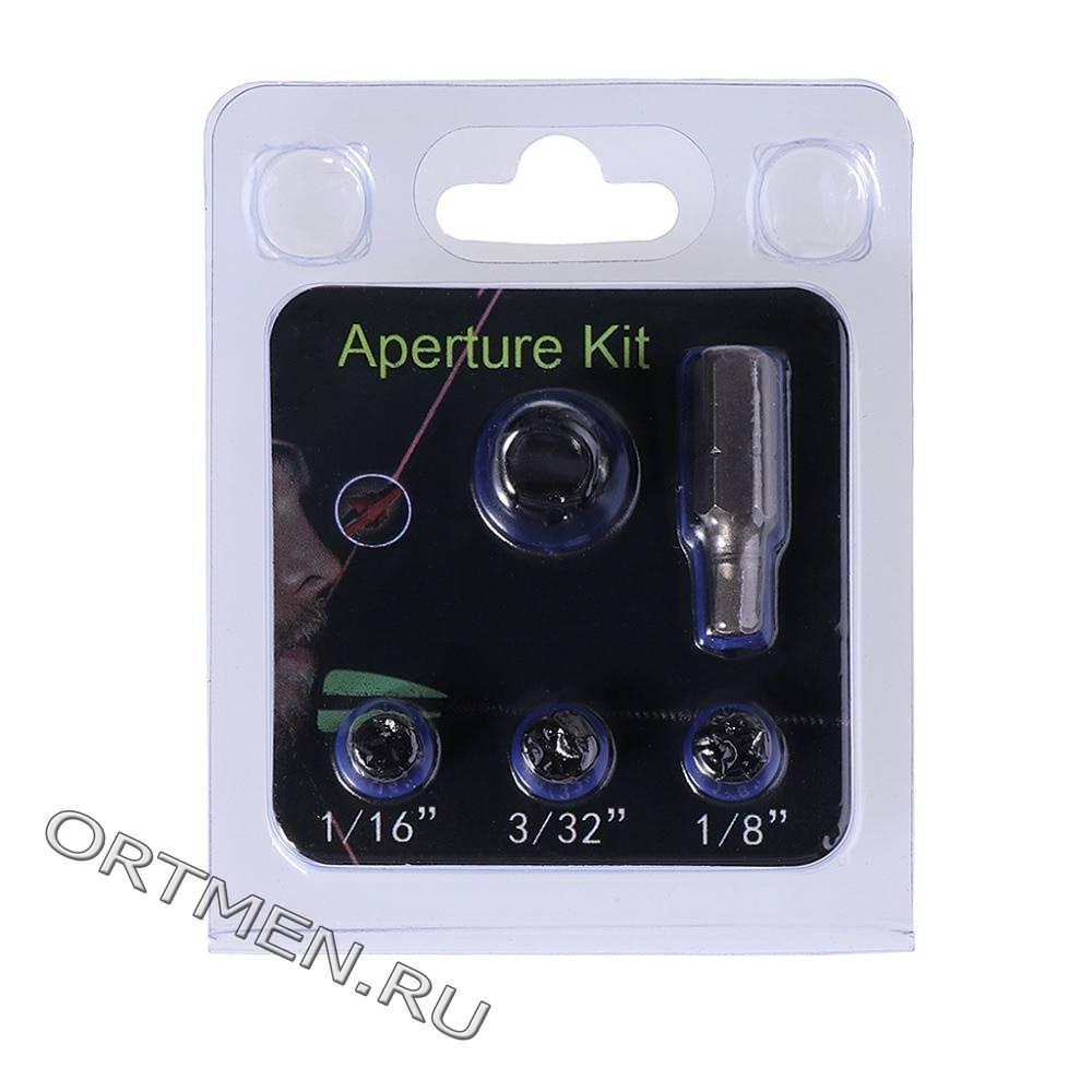 Пип-сайт с набором апертур 