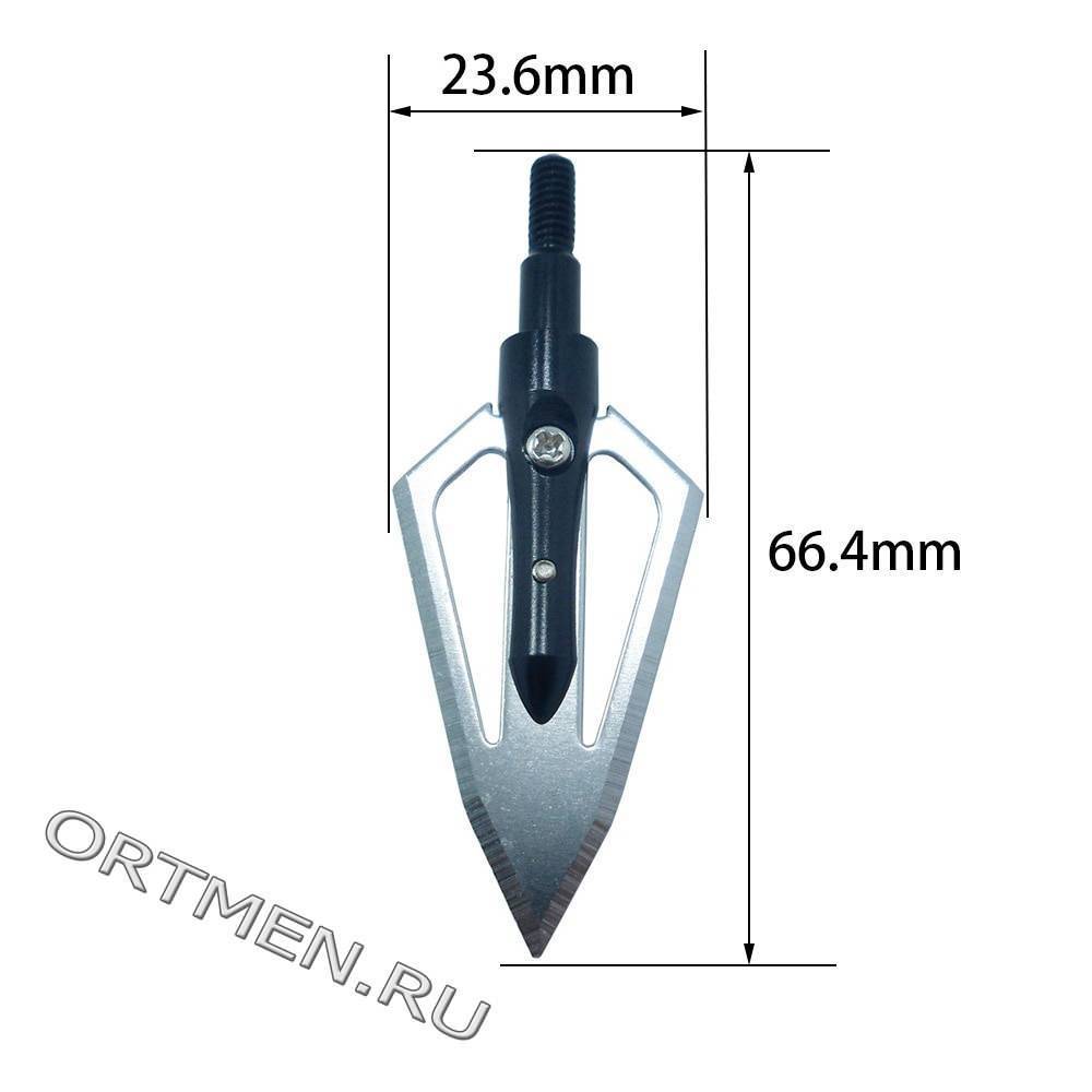 Наконечник двухлезвийный TP326 100gn