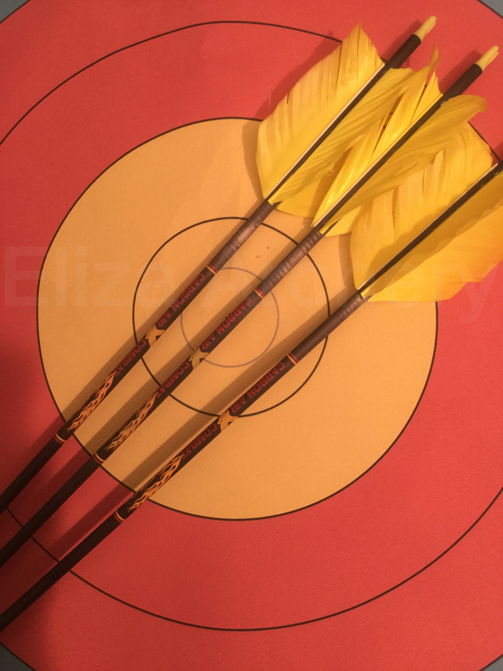 Стрела лучная Victory Air Combat Carbon Flu Flu 