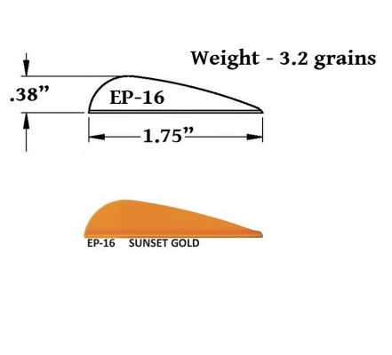 Оперение Arizona 1.6" орандж