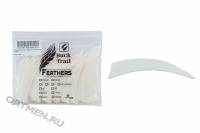 Оперение натуральное SHIELD 4" белое