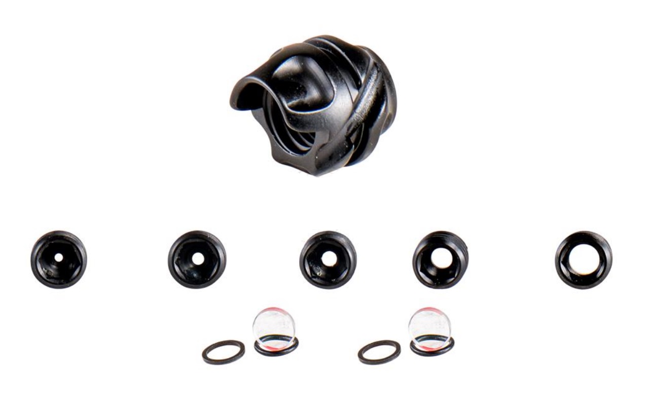 Пипсайт с набором апертур и линз AVALON TEC PEEP KIT 45 градусов