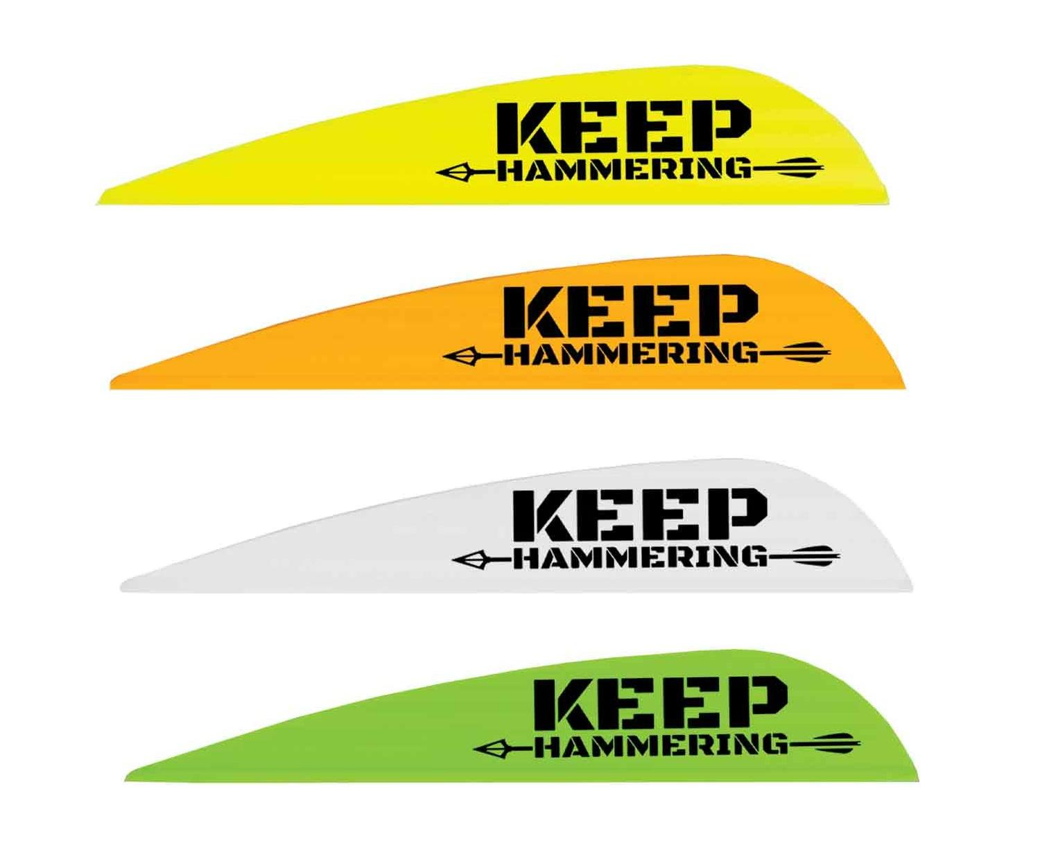 фото Оперение AAE Cameron Hanes "Keep Hammering" Hybrid 40 шт Оперение AAE Cameron Hanes "Keep Hammering" Hybrid 40 шт