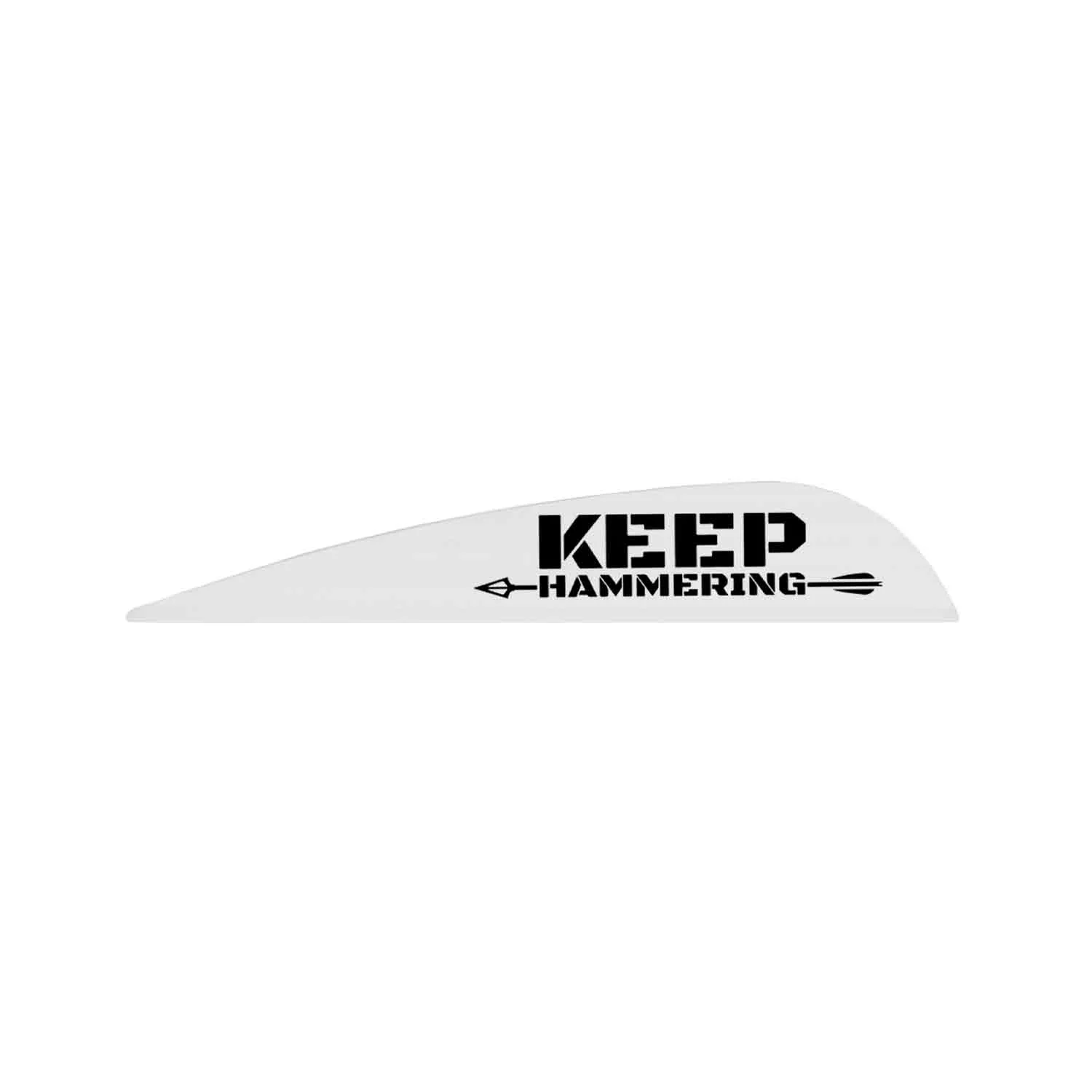 Оперение AAE Cameron Hanes "Keep Hammering" Hybrid 40 шт Белый Оперение AAE Cameron Hanes "Keep Hammering" Hybrid 40 шт Белый
