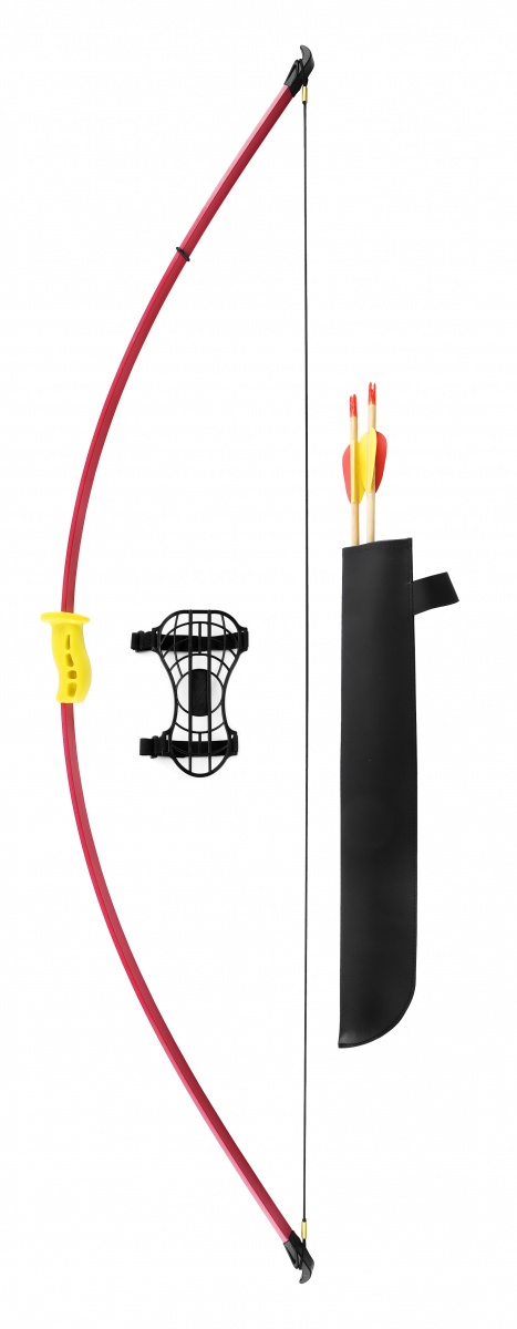 Лук детский классический красный 7кг, 130см