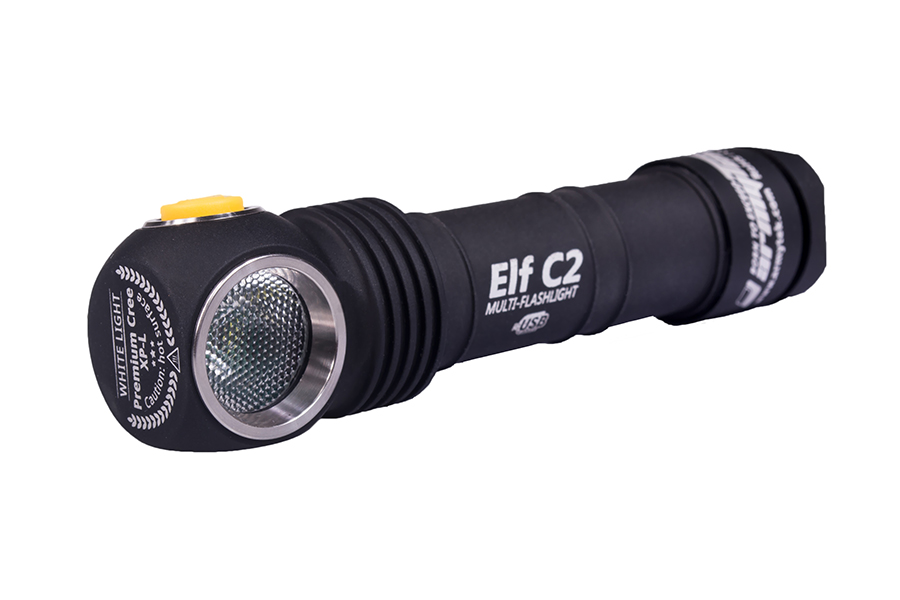 Фонарь Armytek Elf C2 Micro-USB  Белый  Фонарь Armytek Elf C2 Micro-USB  Белый