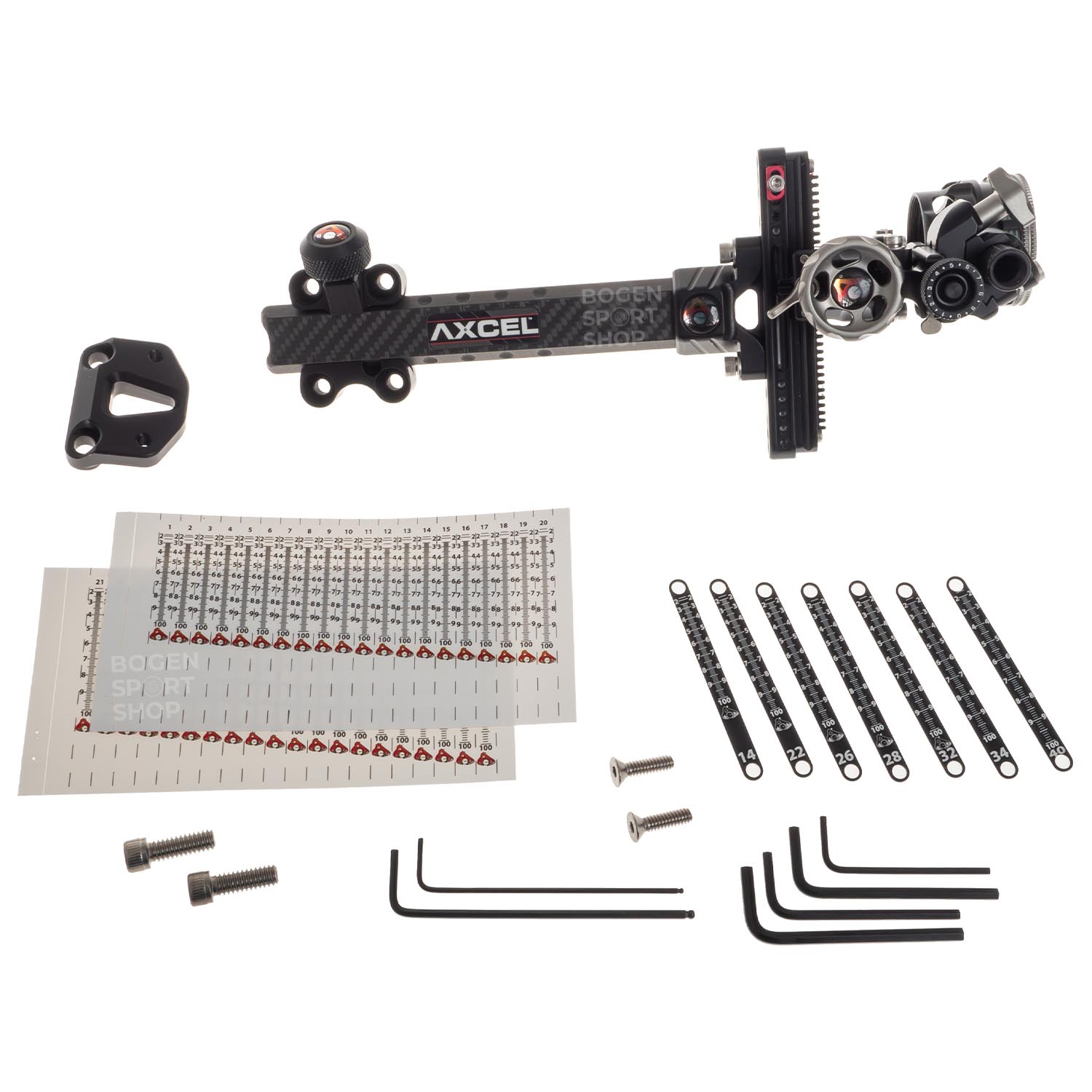 Прицел для лука Axcel LANDSLYDE Carbon Pro Slider AVX41 0.19 pin