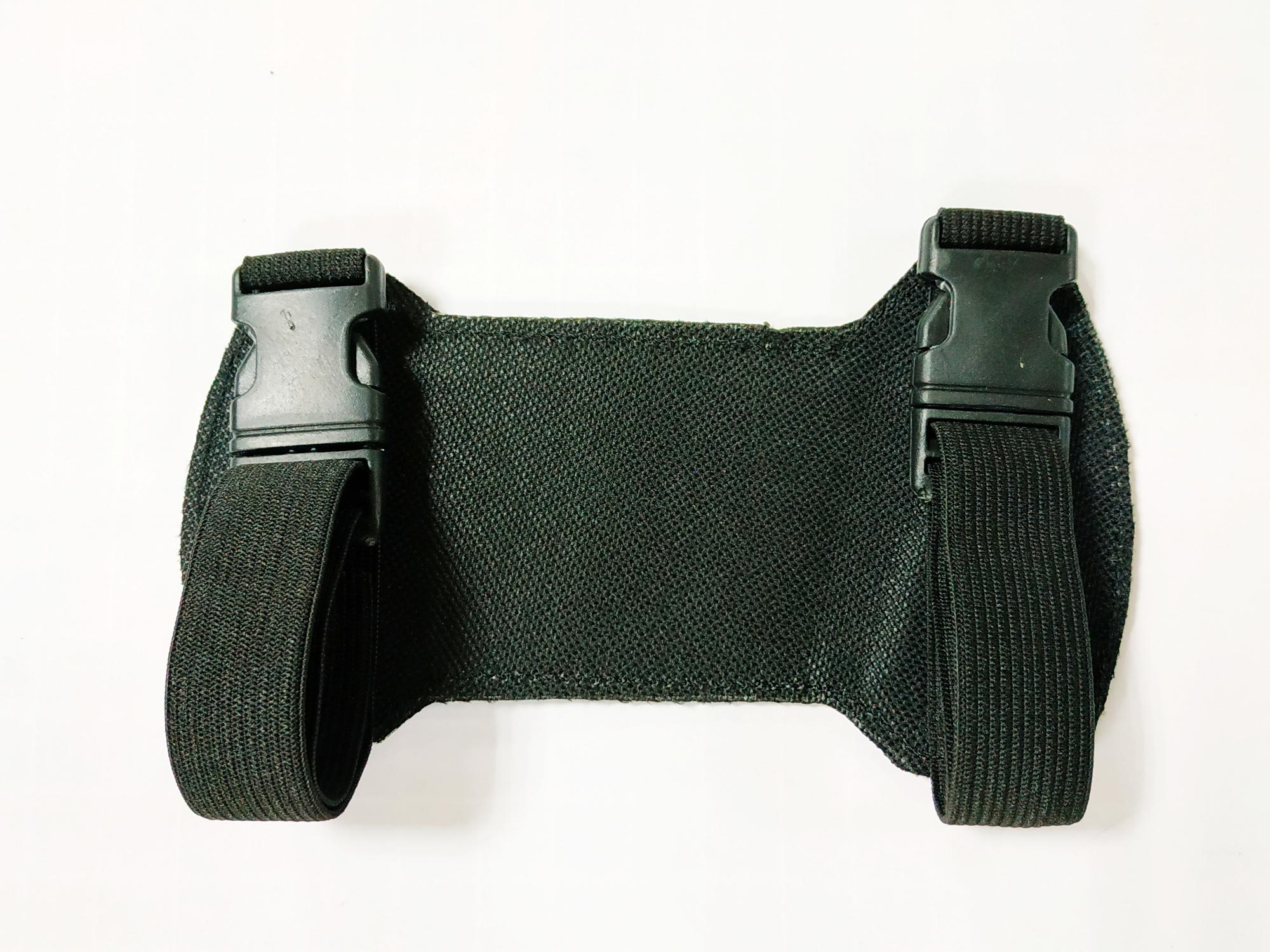 Крага База черная  эко/кожа 15 см