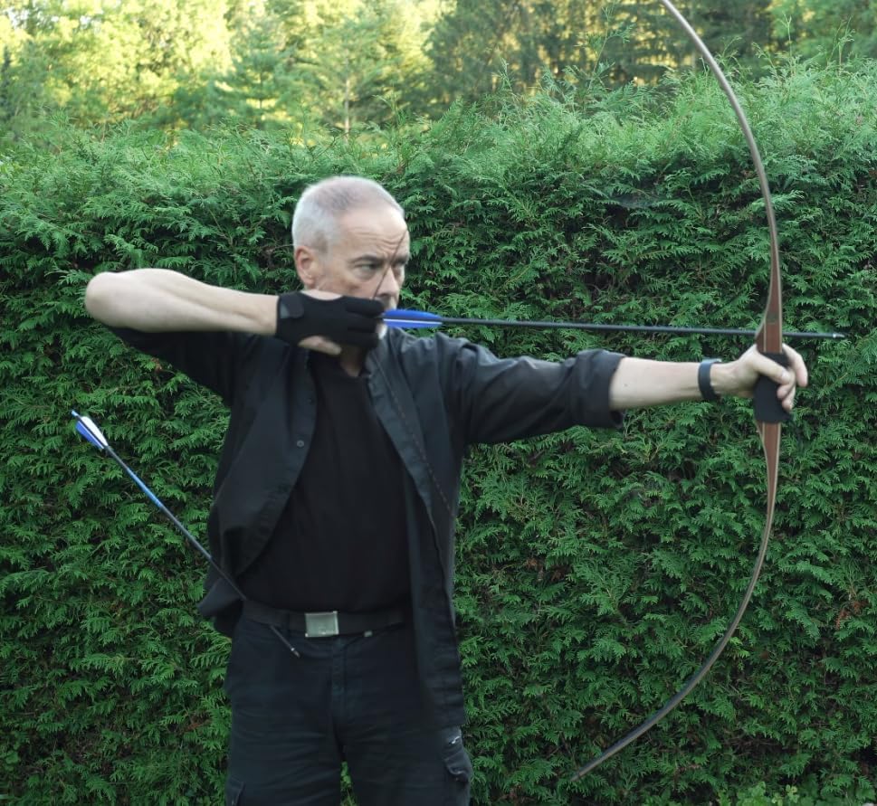 Лук традиционный длинный Sanlida Royal X8 68" LH  Long bow комплект для левши
