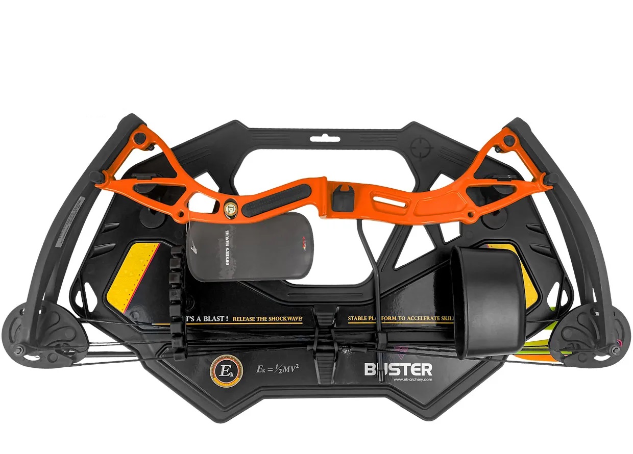 Лук детский блочный Ek Buster (с комплектацией) Орандж Лук детский блочный Ek Buster (с комплектацией) Орандж