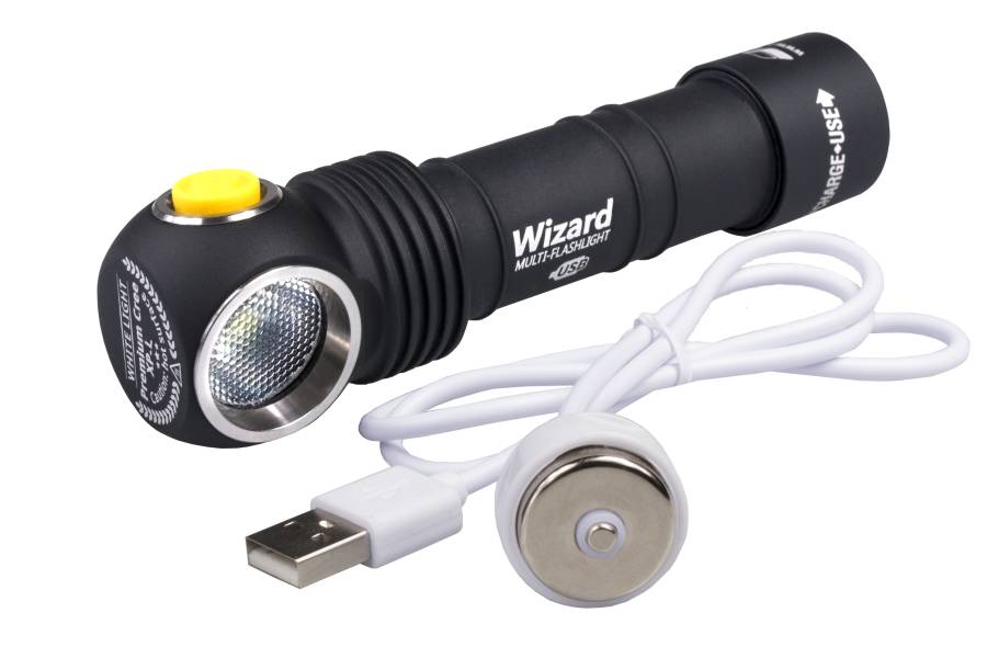 Фонарь Armytek Wizard Magnet USB Белый CREEXP-L  Фонарь Armytek Wizard Magnet USB Белый CREEXP-L