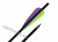 Стрела арбалетная гибрид карбон 20