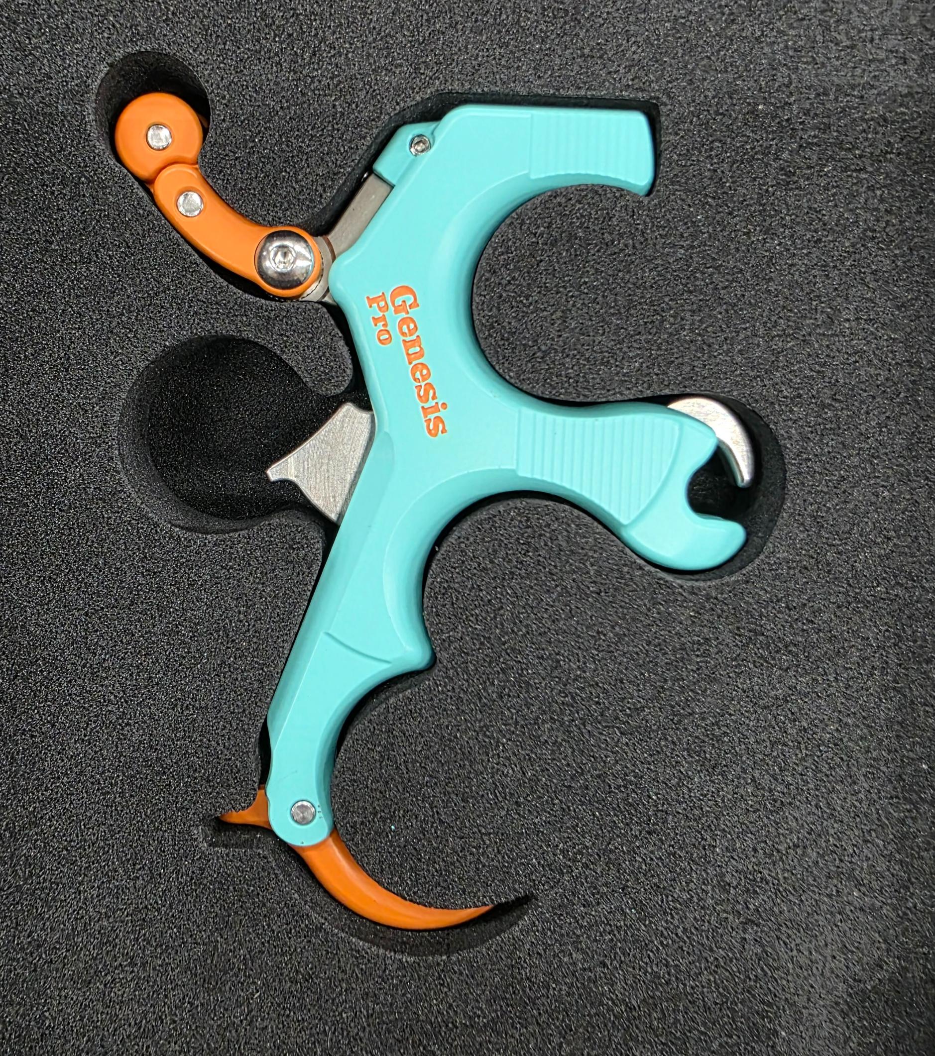 Релиз LWANO Genesis Aluminum Edition Берюзово-оранжевый